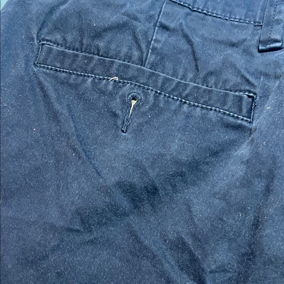 Crown & Ivy Dark Blue Men's Flat Front Shorts - Picture 5 of 5